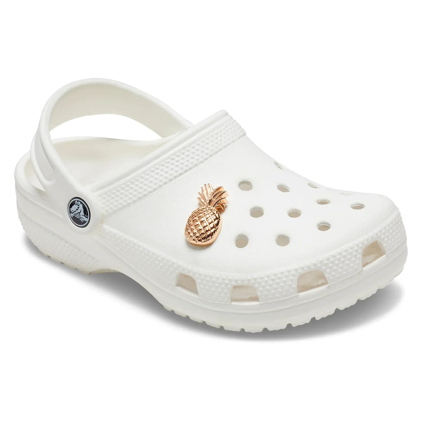 CROCS JIBBITZ - GOLD PINEAPPLE