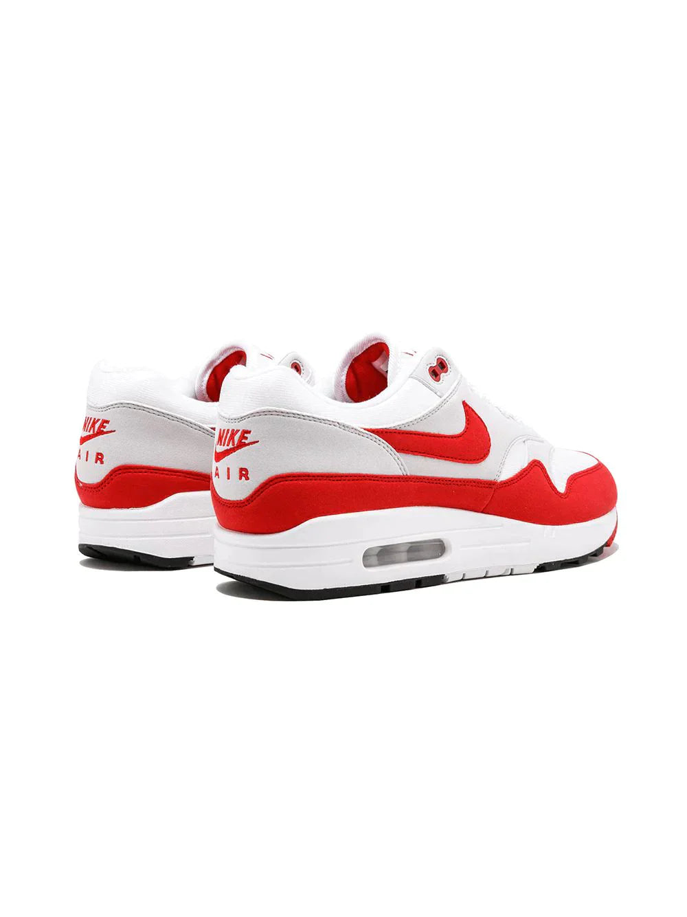 NIKE AIR MAX 1 ANNIVERSARY "WHITE/UNIVERSITY RED" SNEAKERS