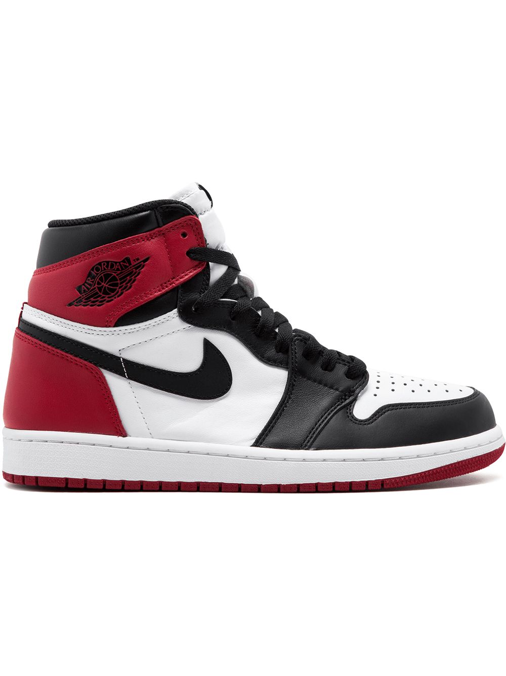 NIKE AIR JORDAN 1 RETRO HIGH OG "BLACK TOE" SNEAKERS