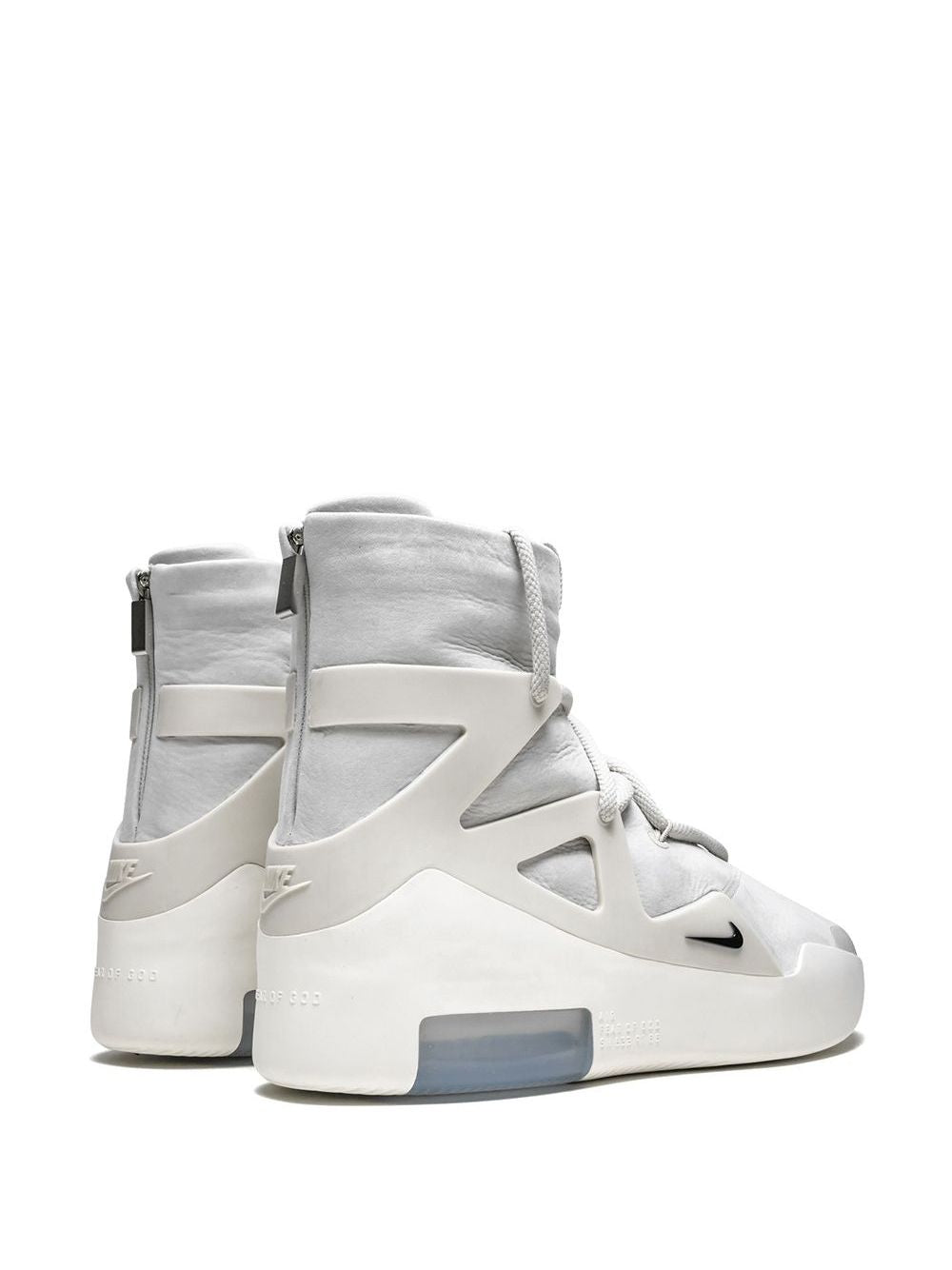 NIKE AIR 'FEAR OF GOD' 1 LIGHT BONE SNEAKERS