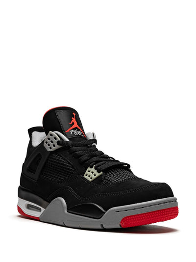 JORDAN AIR JORDAN RETRO 4 "BRED" SNEAKERS