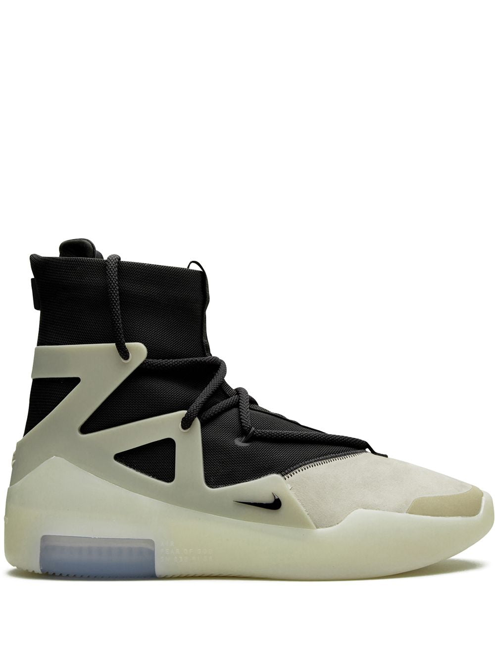 NIKE AIR 'FEAR OF GOD' 1 STRING/THE QUESTION SNEAKERS