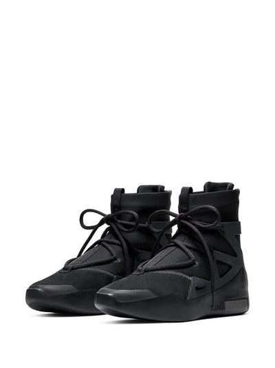 NIKE AIR 'FEAR OF GOD' 1 TRIPLE BLACK SNEAKERS