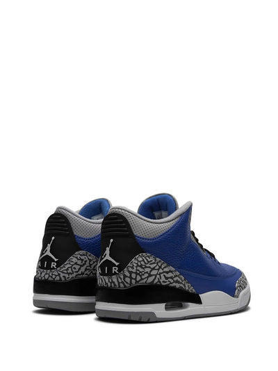 JORDAN AIR JORDAN 3 RETRO "BLUE CEMENT" SNEAKERS