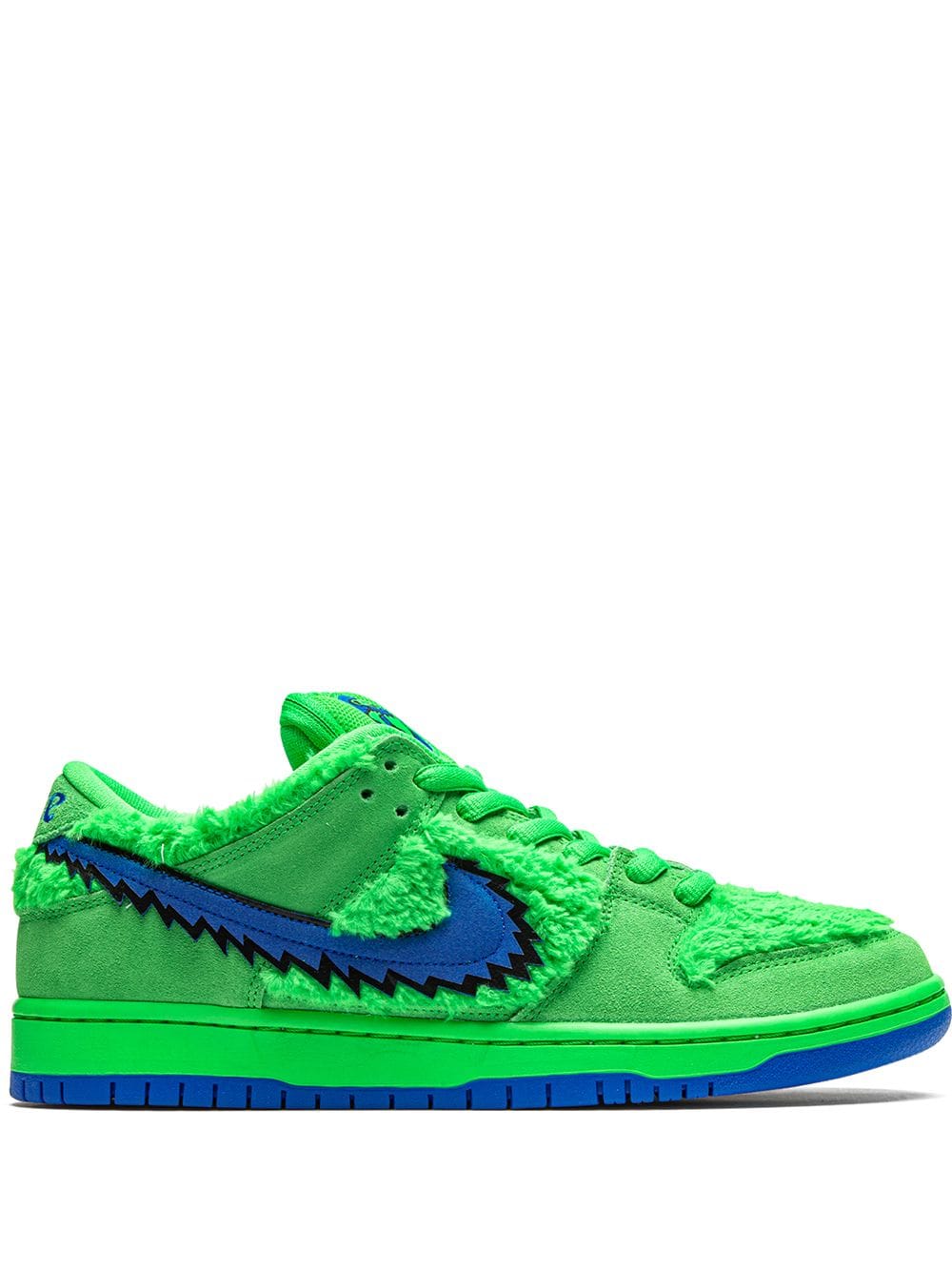 NIKE x THE GRATEFUL DEAD SB DUNK LOW "GREEN BEAR" SNEAKERS