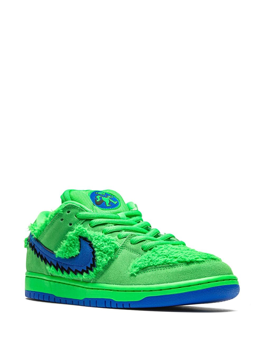 NIKE x THE GRATEFUL DEAD SB DUNK LOW "GREEN BEAR" SNEAKERS