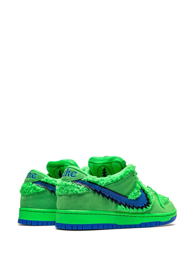 NIKE x THE GRATEFUL DEAD SB DUNK LOW "GREEN BEAR" SNEAKERS