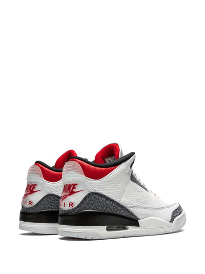 JORDAN AIR JORDAN 3 RETRO SE "FIRE RED DENIM" SNEAKERS