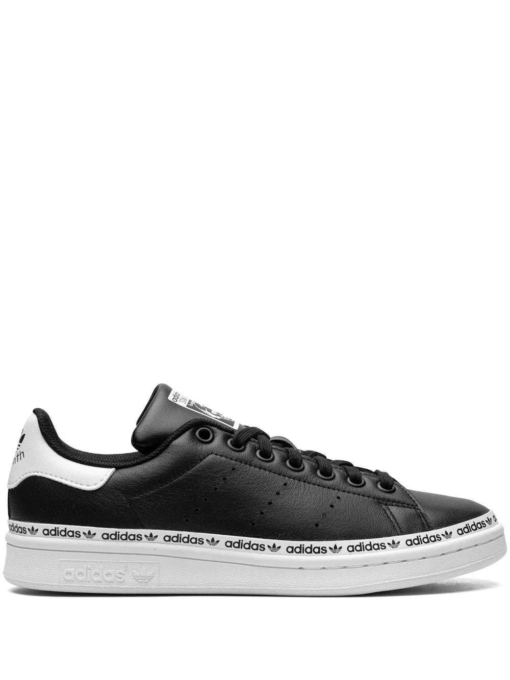 ADIDAS STAN SMITH LEATHER "BLACK" SNEAKERS