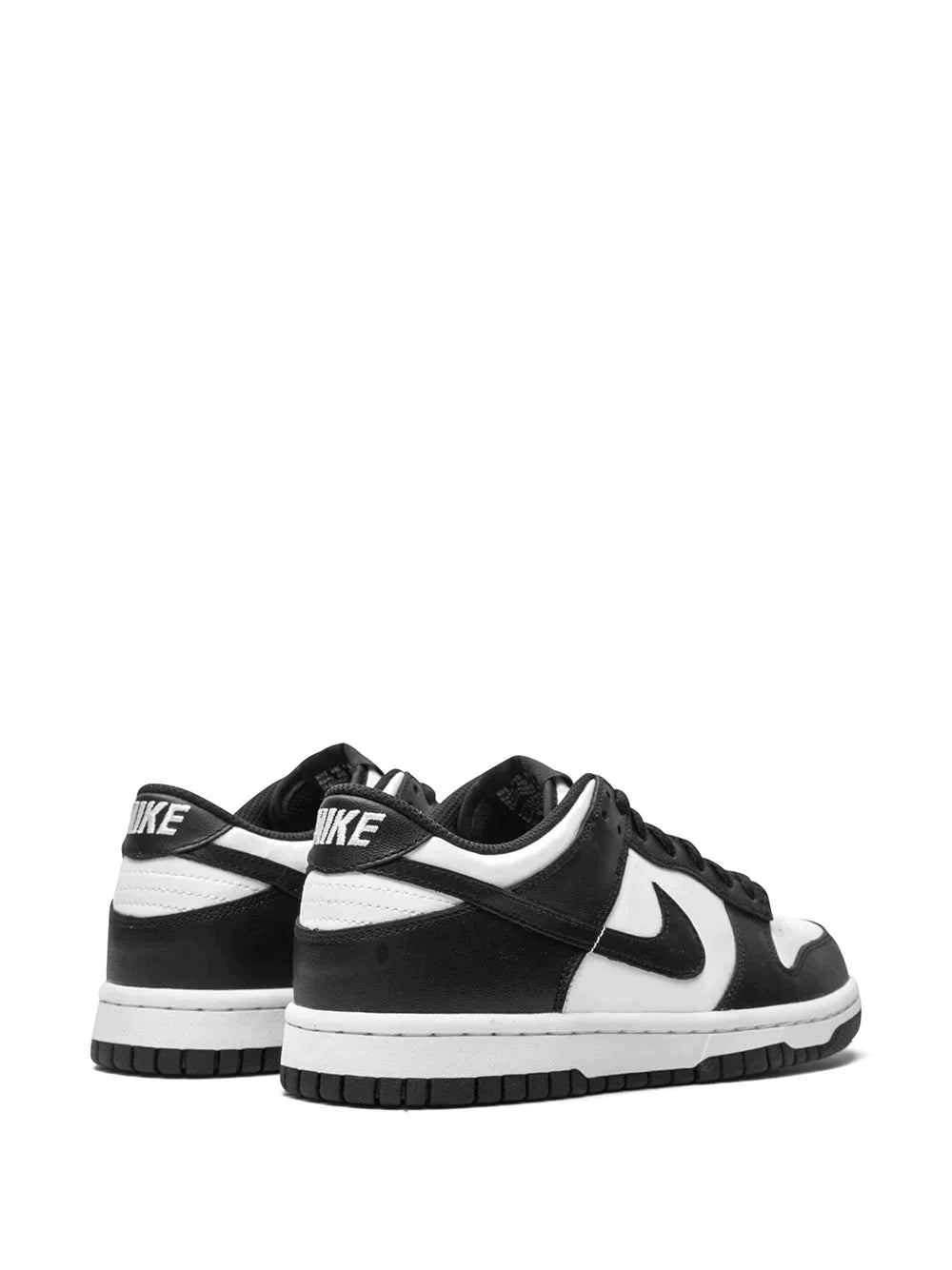 NIKE KIDS DUNK LOW RETRO "PANDA - BLACK/WHITE" SNEAKERS