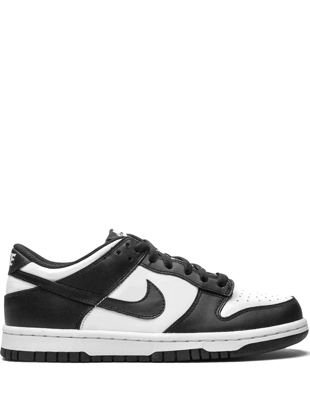 NIKE KIDS DUNK LOW RETRO "PANDA - BLACK/WHITE" SNEAKERS