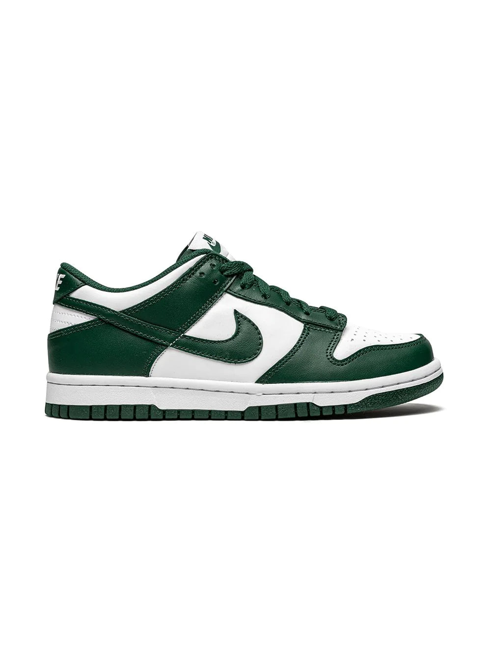 NIKE KIDS DUNK LOW "SPARTAN GREEN" SNEAKERS