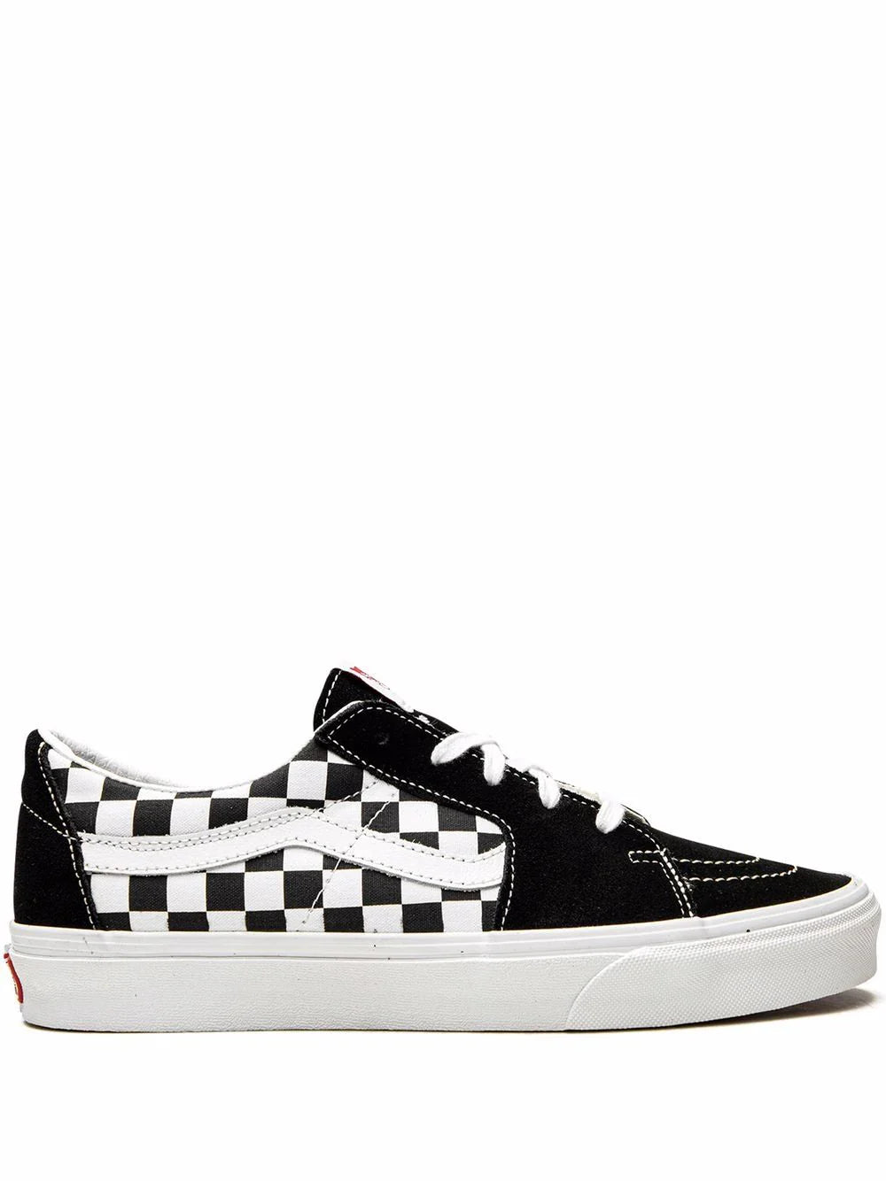 VANS SK8-LOW "BLACK CHECKERBOARD" SNEAKERS