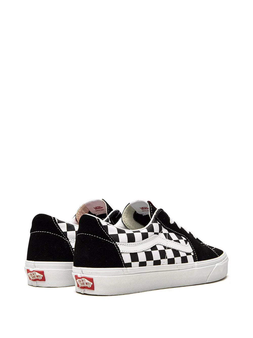 VANS SK8-LOW "BLACK CHECKERBOARD" SNEAKERS