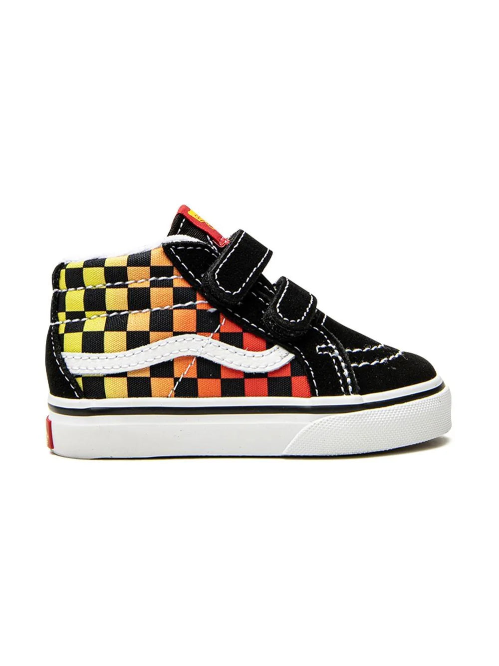 VANS KIDS SK8 MID REISSUE V "FLAME LOGO REPEAT" SNEAKERS