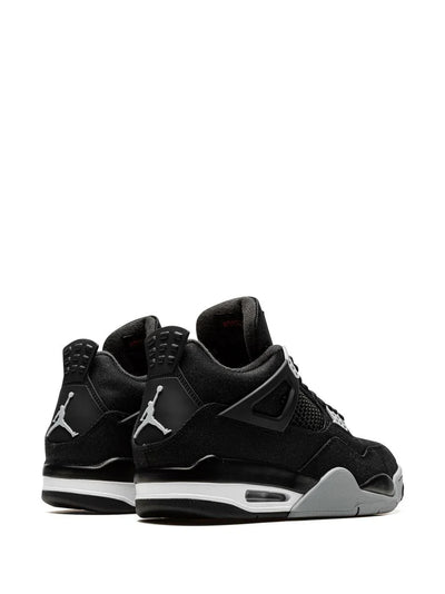 JORDAN AIR JORDAN 4 "BLACK CANVAS" SNEAKERS