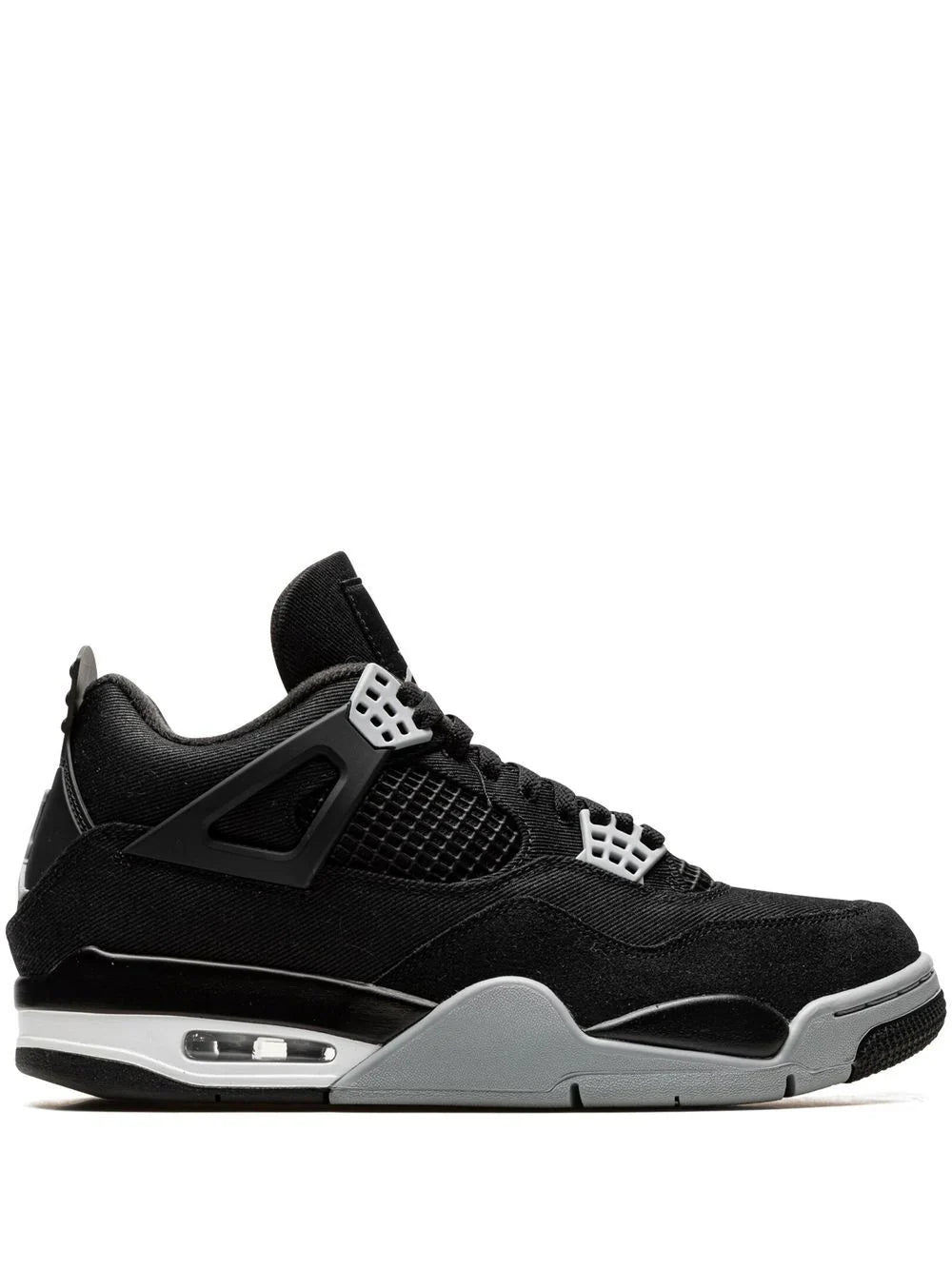 JORDAN AIR JORDAN 4 "BLACK CANVAS" SNEAKERS