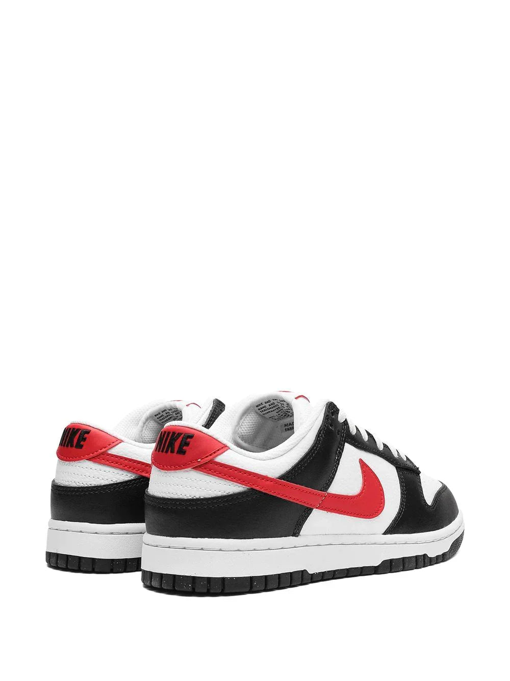 NIKE DUNK LOW RETRO "RED SWOOSH PANDA" SNEAKERS