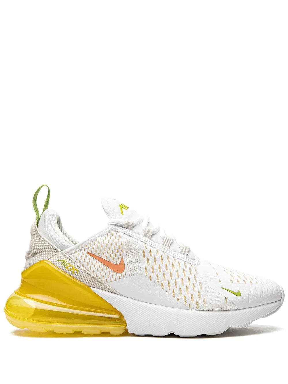 NIKE AIR MAX 270 "WHITE/YELOW" SNEAKERS