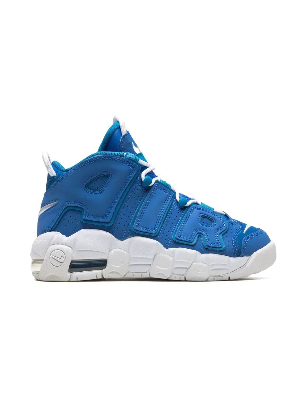 NIKE KIDS AIR MORE UPTEMPO "BLUE/WHITE" SNEAKERS