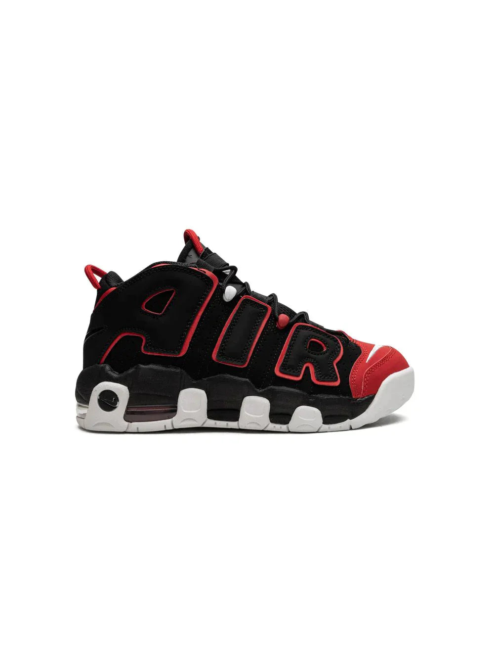 NIKE KIDS AIR MORE UPTEMPO "RED TOE" SNEAKERS