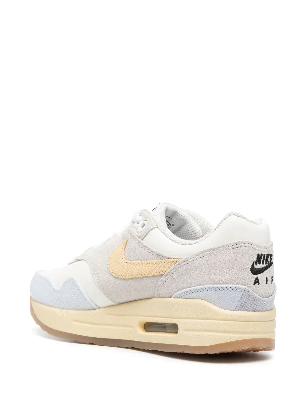 NIKE AIR MAX 1 LOW-TOP "VANILLA WHITE" SNEAKERS