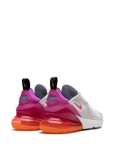 NIKE AIR MAX 270 "PURPLE & ORANGE FADE" SNEAKERS