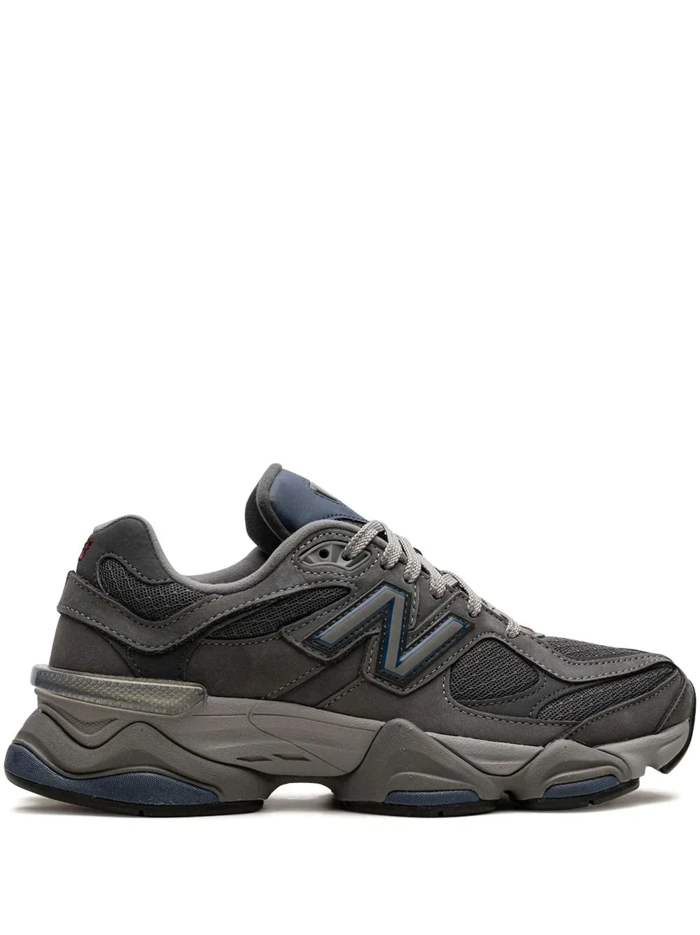 NEW BALANCE 9060 PANELLED SUEDE SNEAKERS