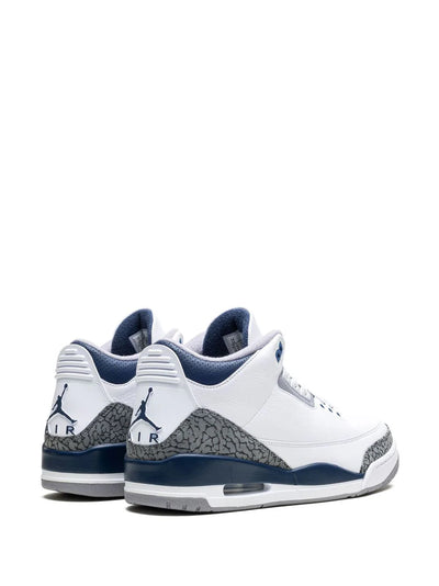 JORDAN AIR JORDAN 3 "MIDNIGHT NAVY" SNEAKERS