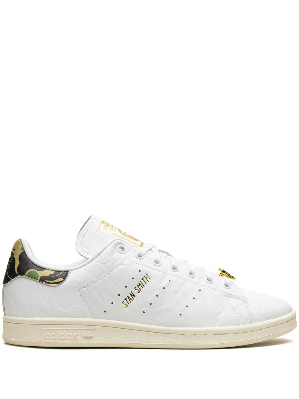 ADIDAS x BAPE STAN SMITH LEATHER "30TH ANNIVERSARY" SNEAKERS