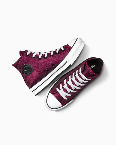 CONVERSE CHUCK TAYLOR ALL STAR EVA LIFT SPARKLE PARTY SNEAKERS